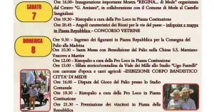 Palio d'la ciaramèla - 40a Edizione | Mede 2024 - Immagine: 2