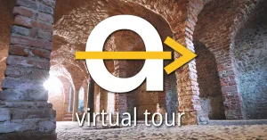 Guarda il tour virtuale 360° Cripta - Abbazia di San Pietro di Breme