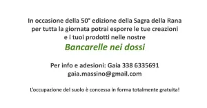 50ma Sagra della Rana - Settembre 2022 Sartirana Lomellina - Immagine: 2