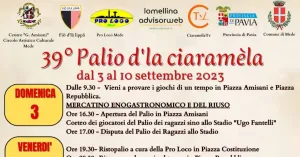 Palio d'la ciaramèla - 39ma Edizione | Mede 2023 - Immagine: 1