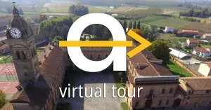 Guarda il tour virtuale 360° Refettorio - Abbazia di San Pietro di Breme