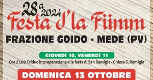 Festa d'la Fümm - Goido | Mede 2024 - Immagine: 1