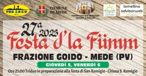 Festa d'la Fümm - Goido | Mede 2023 - Immagine: 1