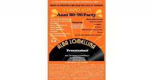 ALBA LOMELLINA  Anni '80 - '90 Party - Cergnago 2023 - Immagine: 3
