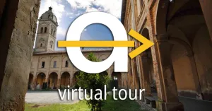 Guarda il tour virtuale 360° Chiostro - Abbazia di San Pietro di Breme