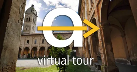 Cloister - Abbey of San Pietro of Breme