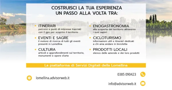 Viaggia in Lomellina con i nostri itinerari